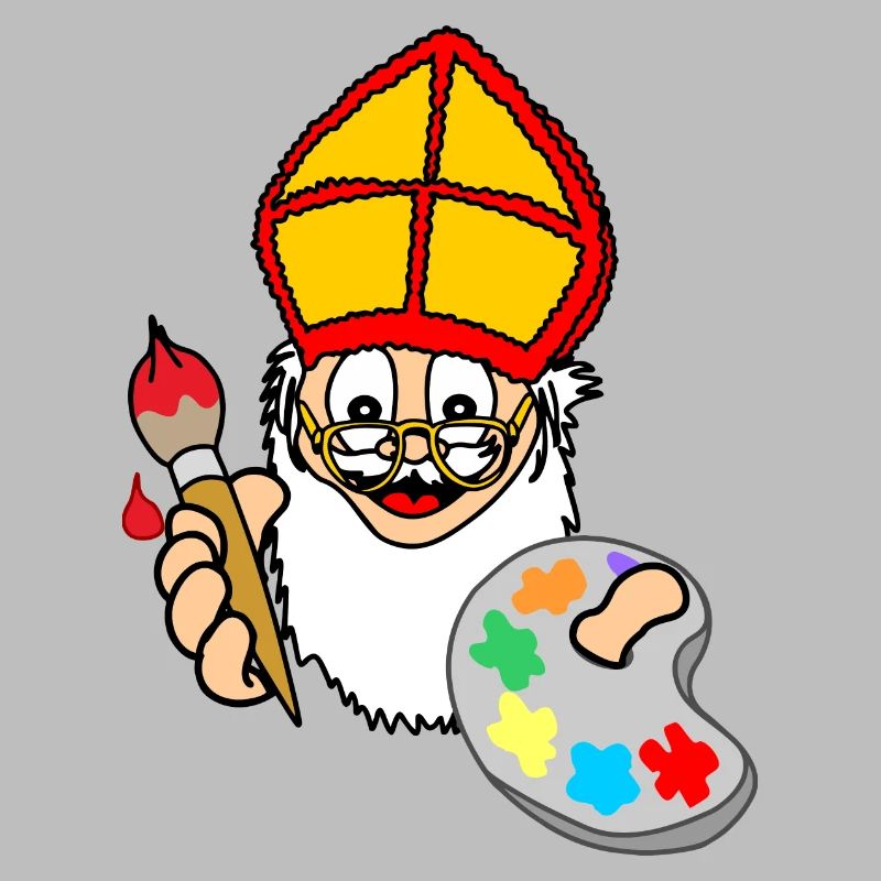 Sinterklaas paint