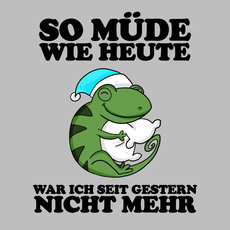 Müde Spruch lustig