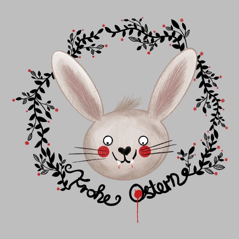 Vampire Easter Happy Easter Illustration