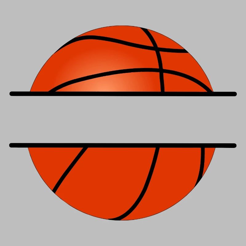 Basketball-Typenschild oder -Banner