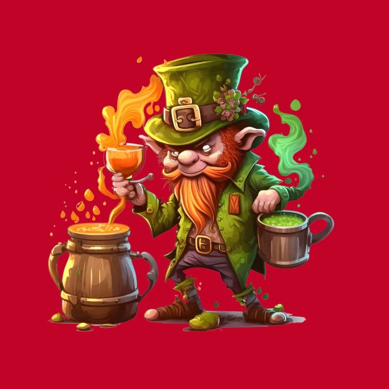 Grinning Leprechaun Goblin