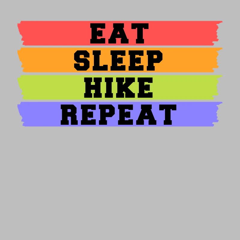 Hikers Hiking Statement Nature Lovers Mountains