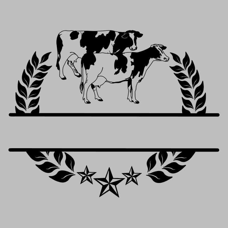 Monogramme de vaches
