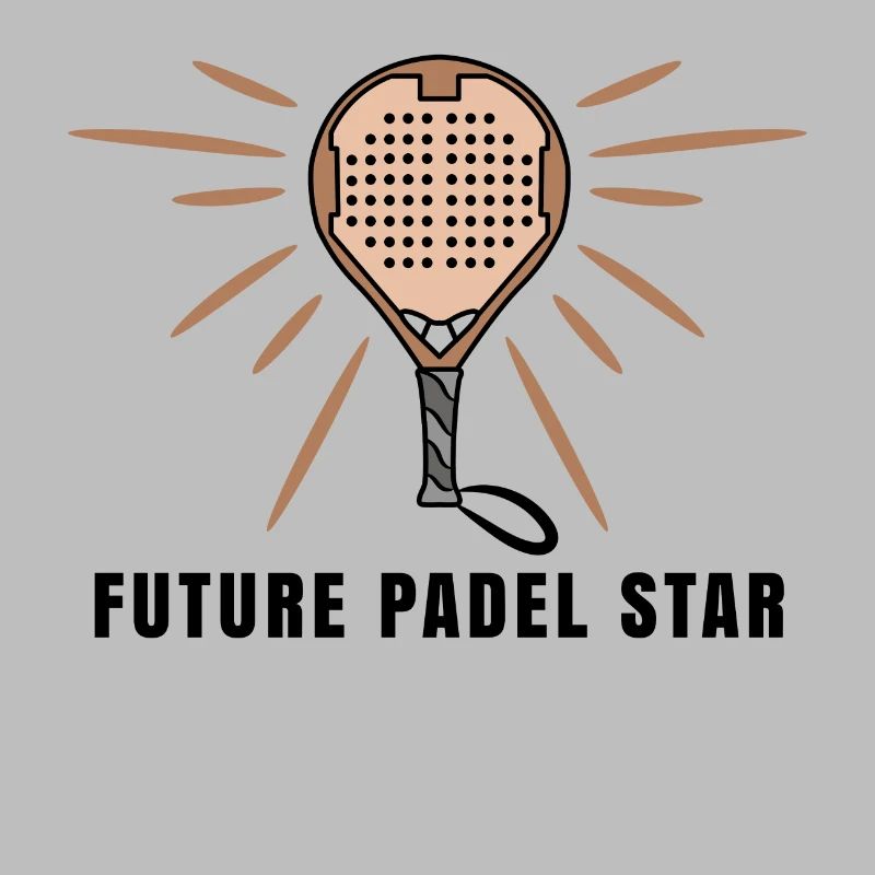 Padel Player Racket Padel Game Statement Sport