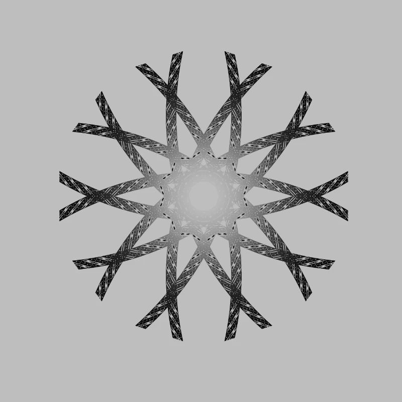 Bar circled gray gradient