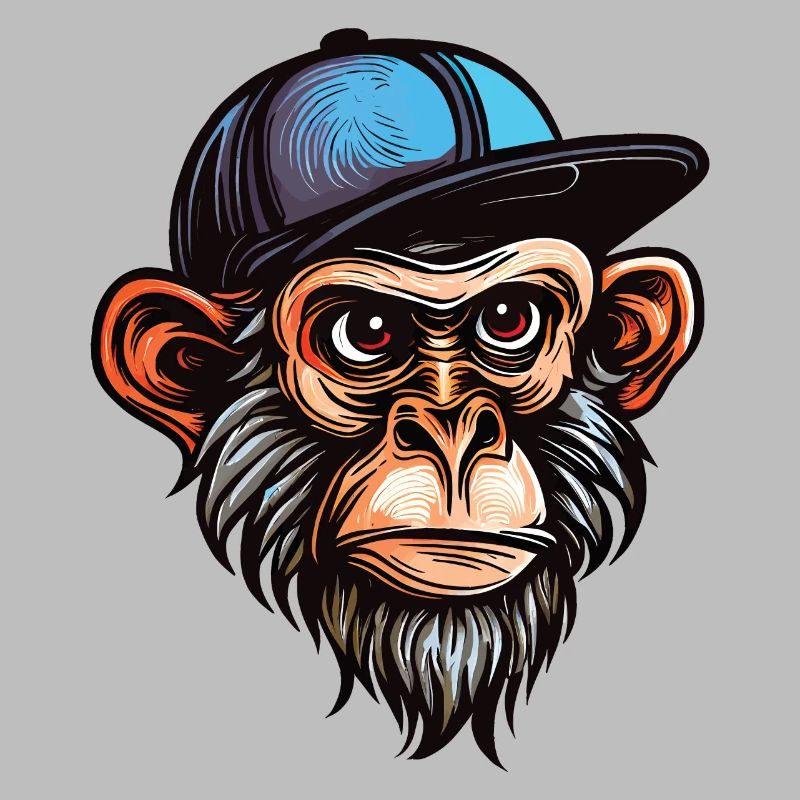 Lustiger Affe