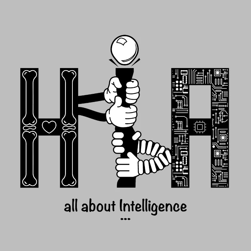 Human vs Artificial Intelligence KI