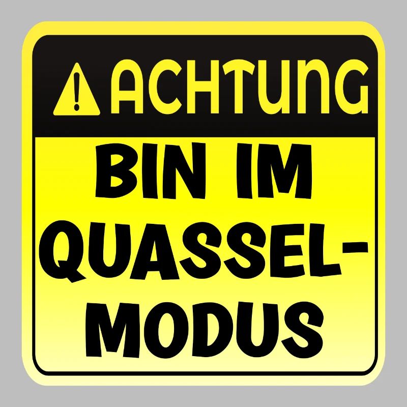 Lustige Muttertagssprüche - Quasselmodus Warnung