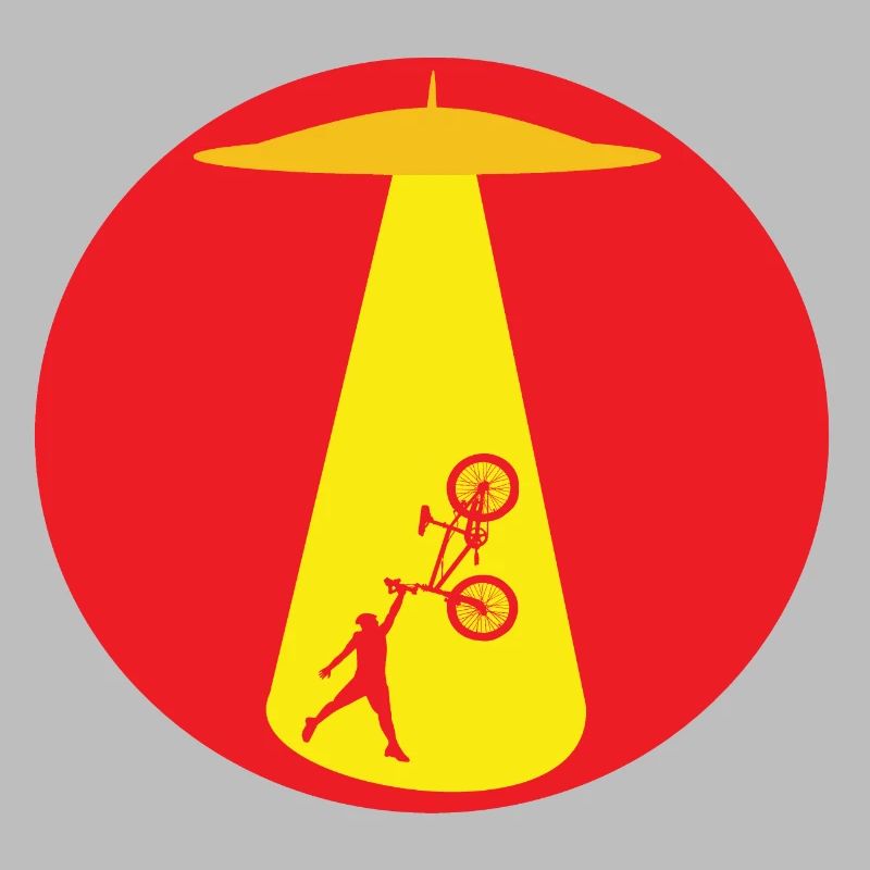 Cyclist UFO Abduction