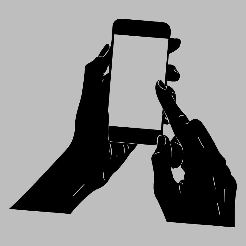 Smartphone dans vos mains