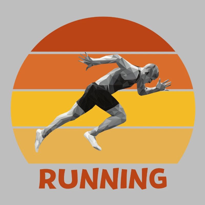 running, running, sprinting