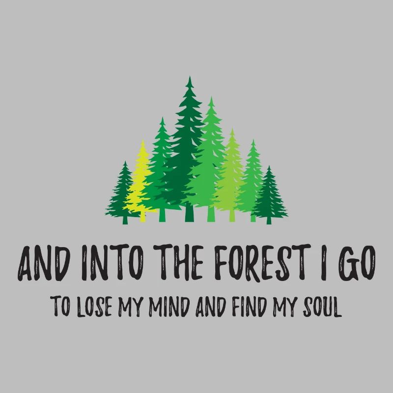 Und in den Wald gehe ich