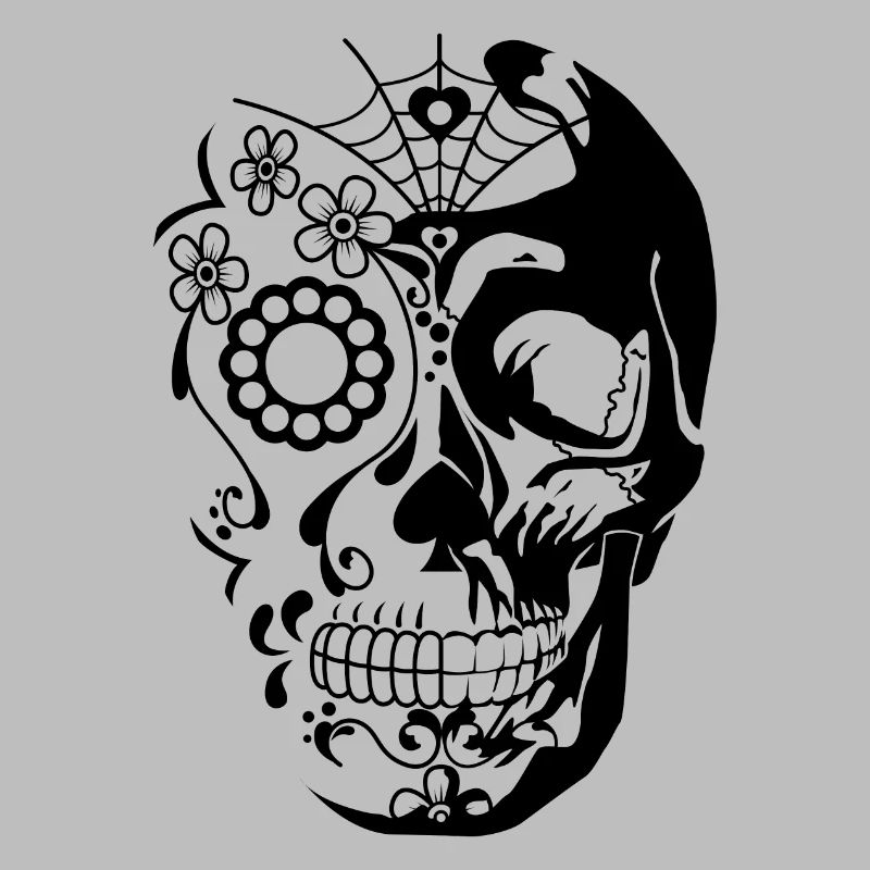 skull black
