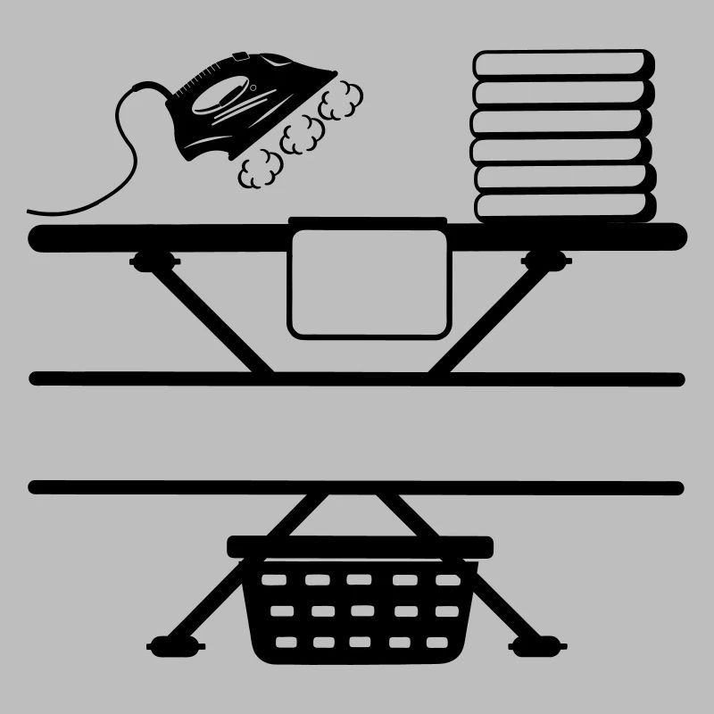 Steam iron iron paste and text banner