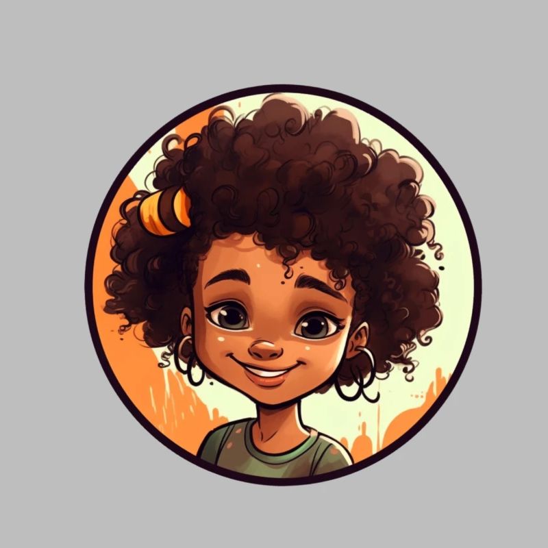 Lebendige Comic-Charakter Illustration