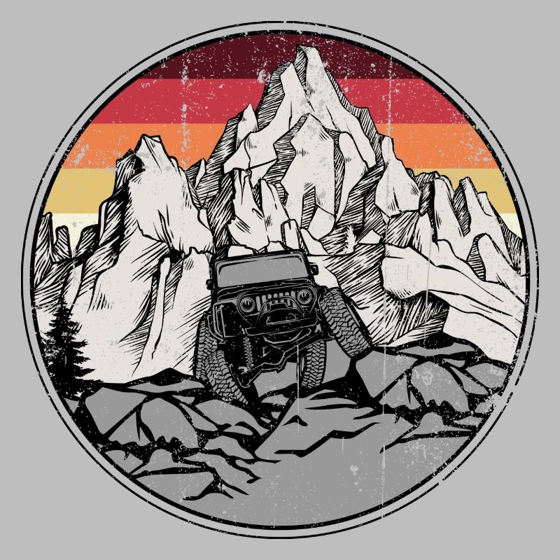 Sunset Summit Jeep Badge