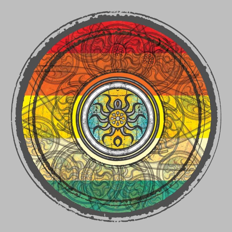 Kaleidoscopic Sun Pattern Context