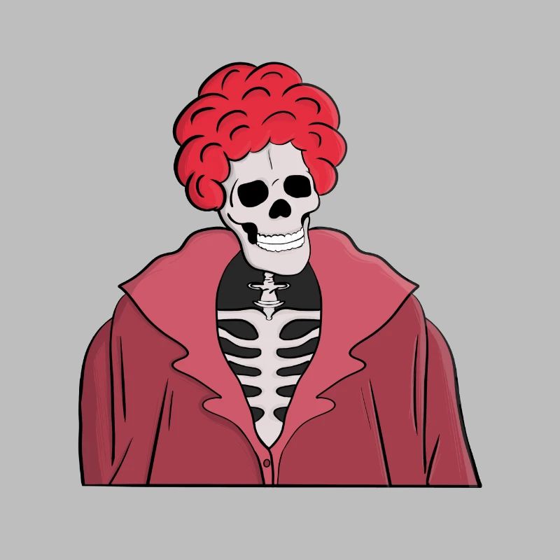 Stylish skull