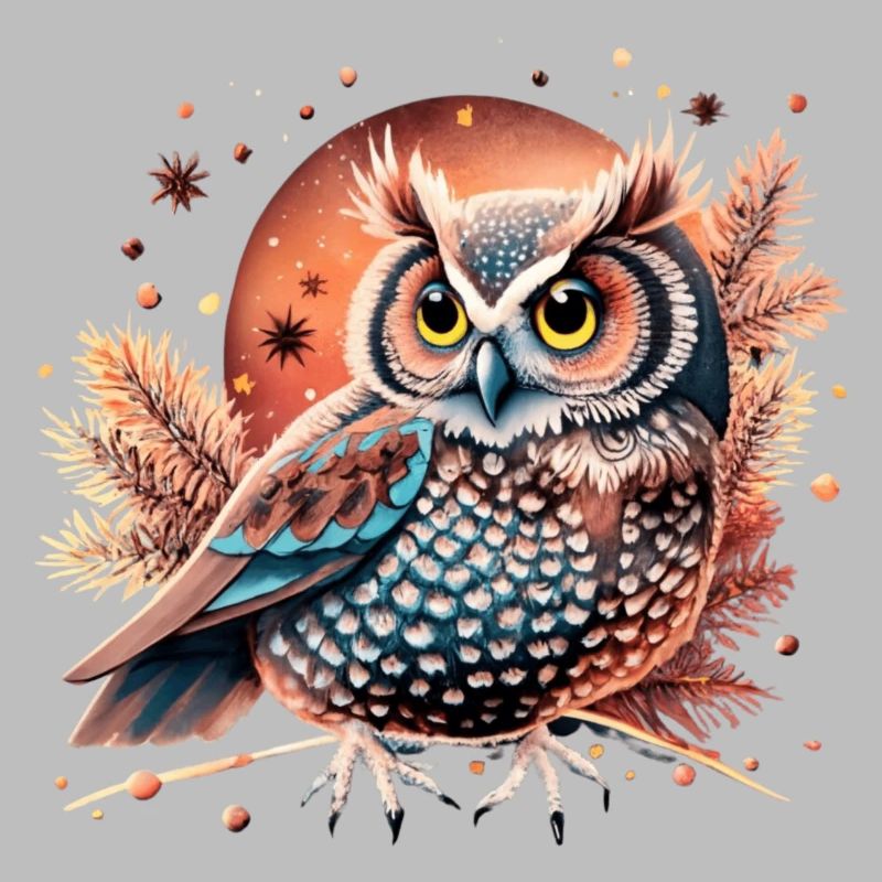 hibou_ chouette mignon
