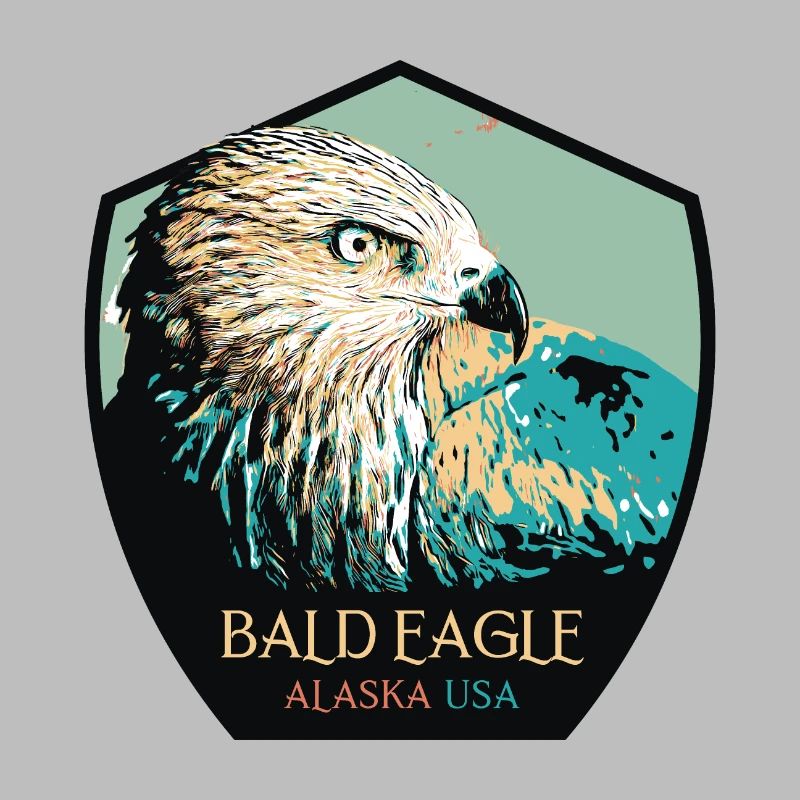Alaskan Bald Eagle Portrait