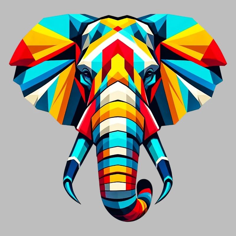 Elephant Pop Art