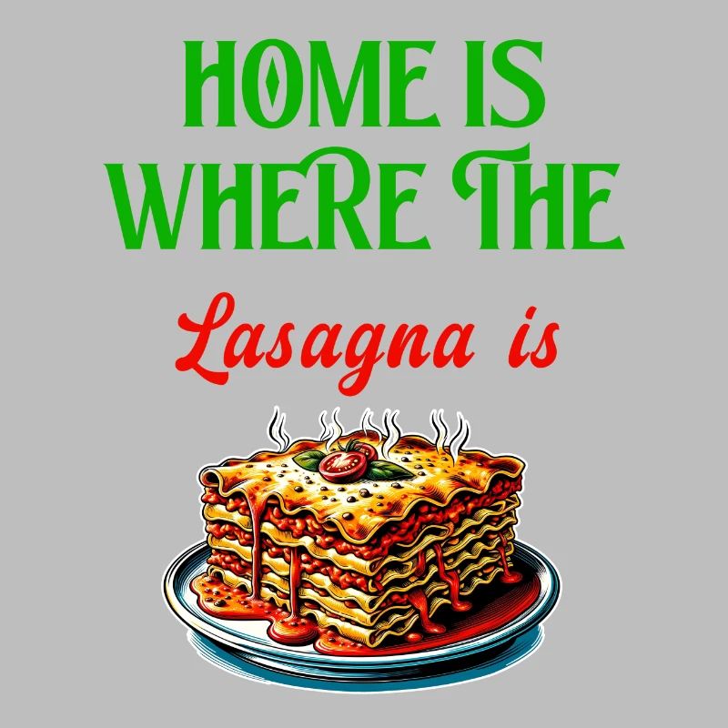 Home is where the lasagna is