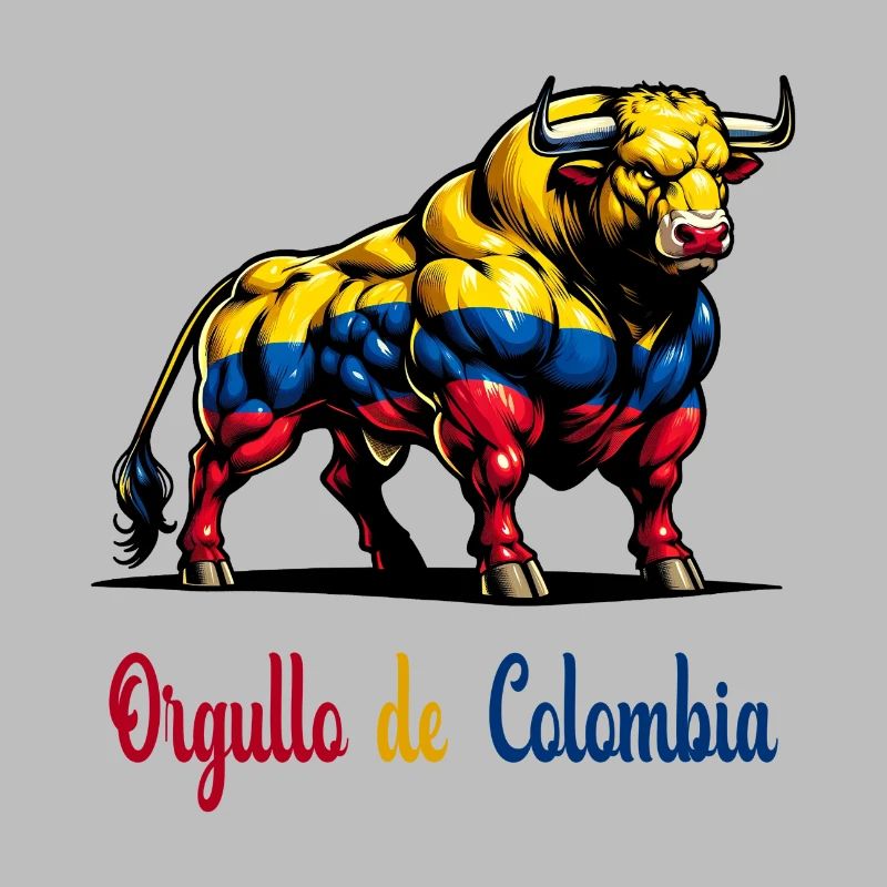 C'est la fierté du drapeau de la Colombie