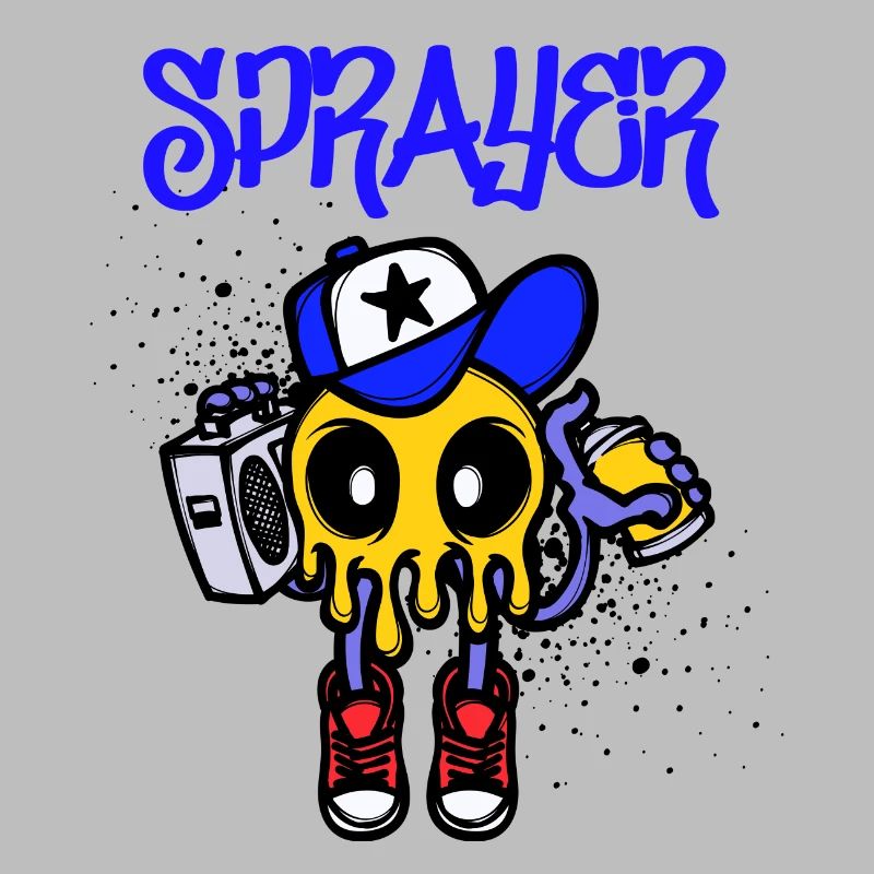 Sprayer Graffiti Spraydose Kunst Strassenkunst