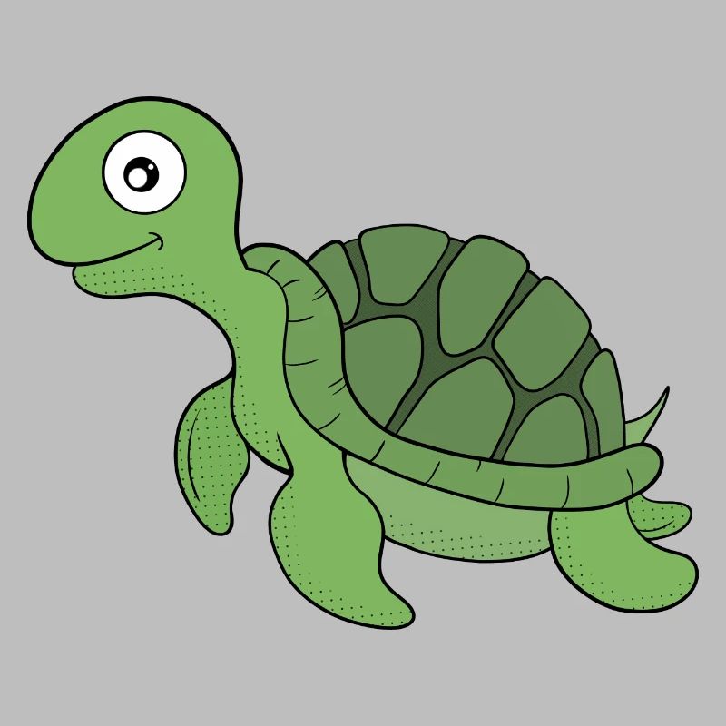 A friendly turtle
