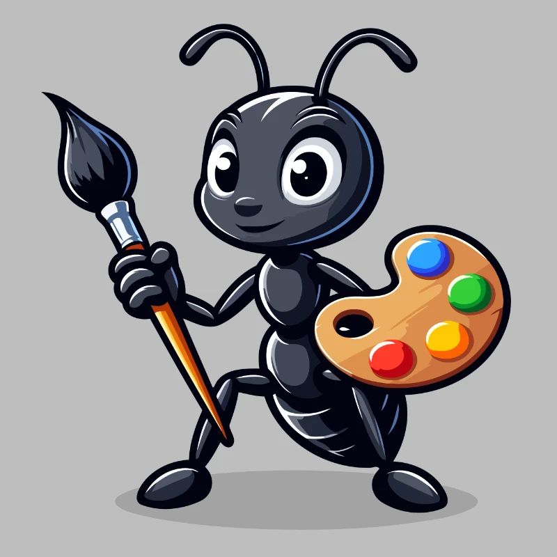 Fourmi artisane : l’illustrateur d’insectes