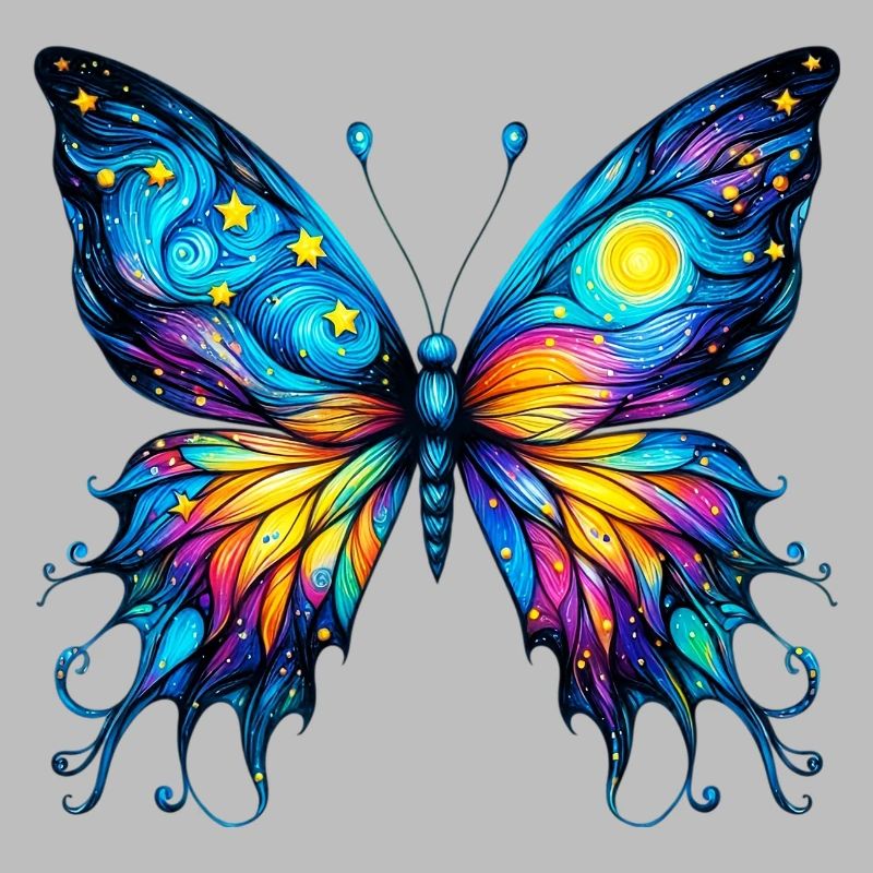 Papillon Van Gogh