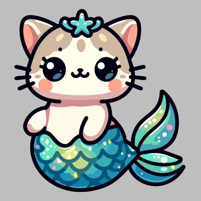 Purrmaid Sparkle: Das Meereskätzchen