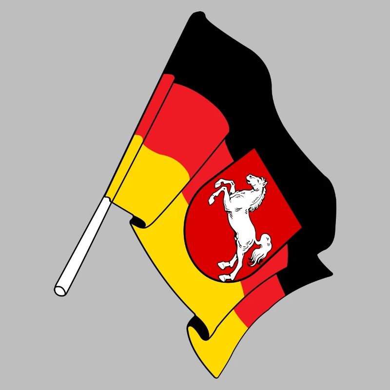 Drapeau Basse-Saxe
