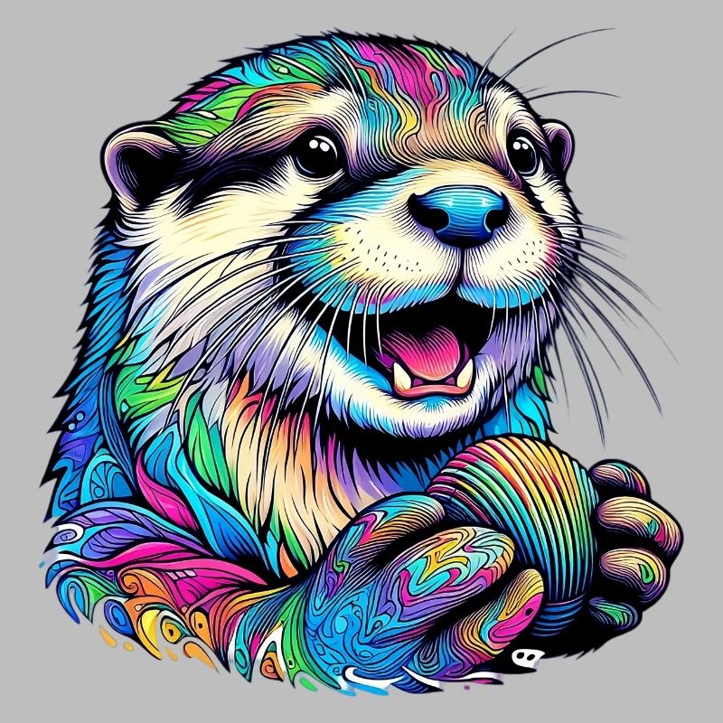 Fischotter mit Panzer