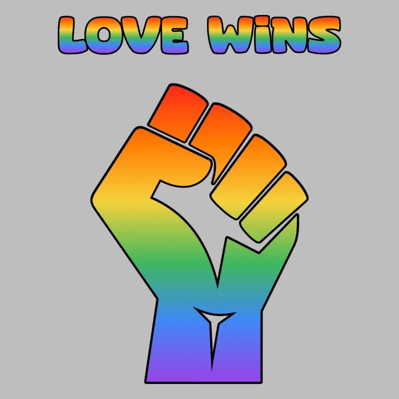 Love Wins Pride-Faust Rainbow