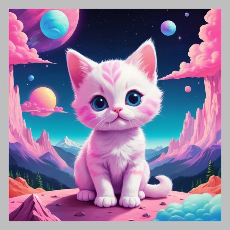 Chatons sur des planètes étrangères