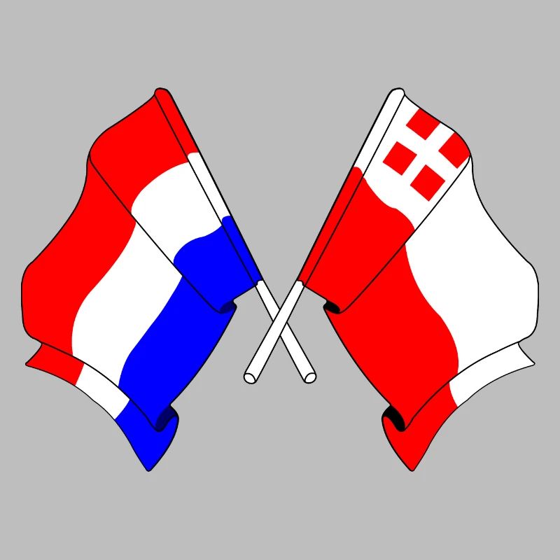 Drapeau des Pays-Bas, Utrecht croisé