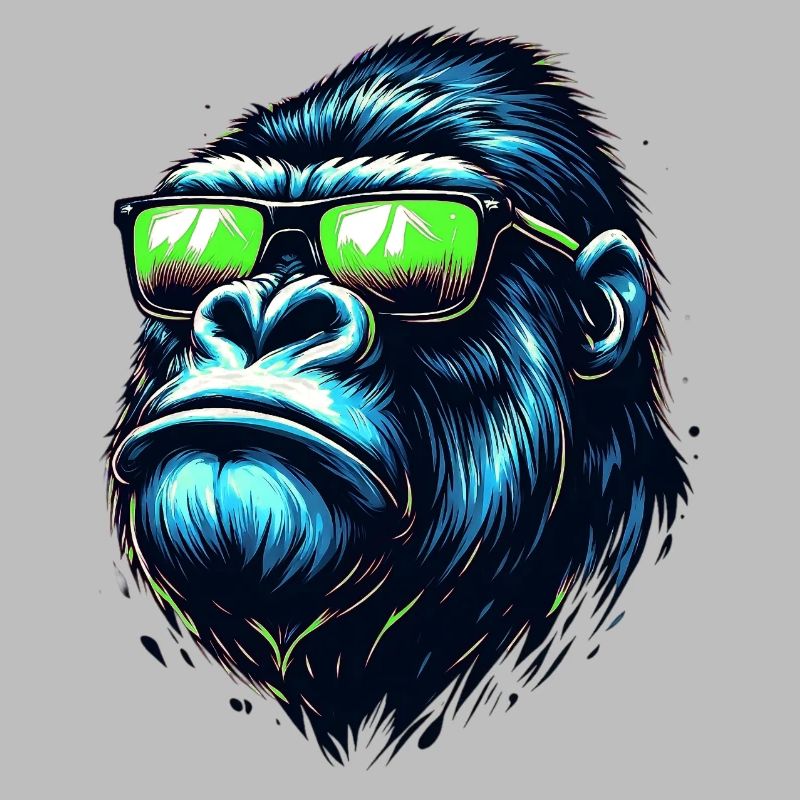 Gorillas with Sunglasses