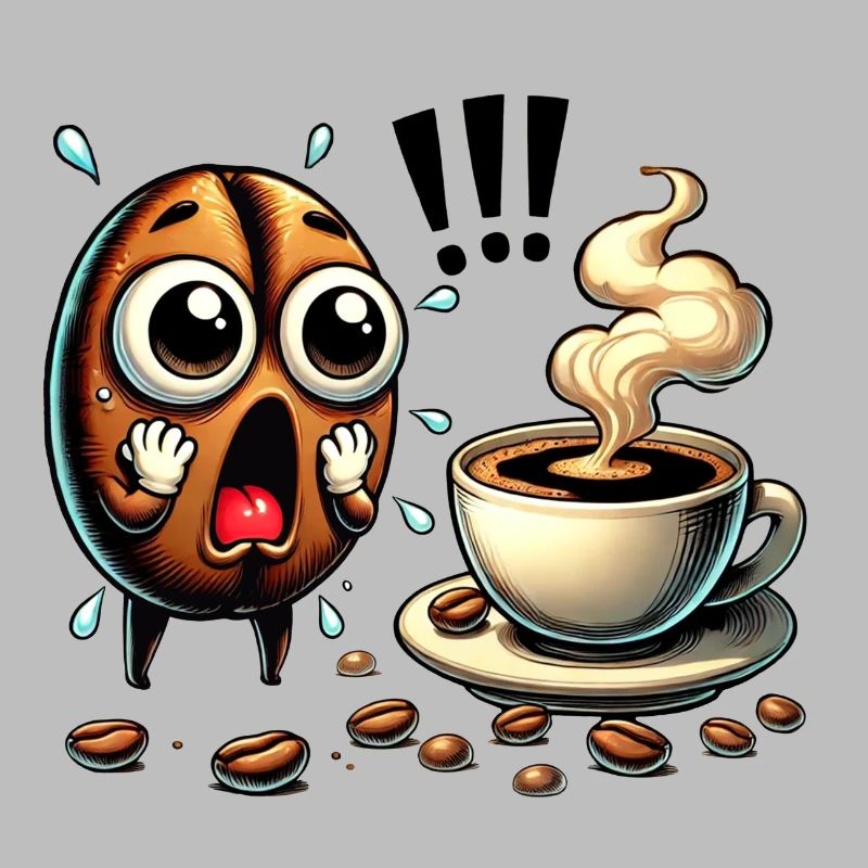 Lustiges Kaffee Design
