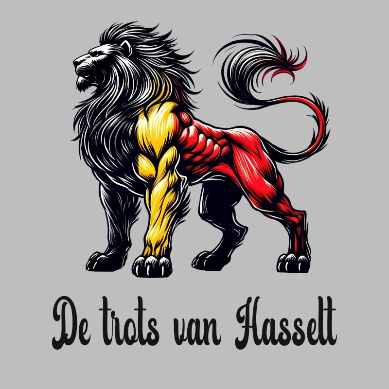 Hasselt Löwe Flaggen Design