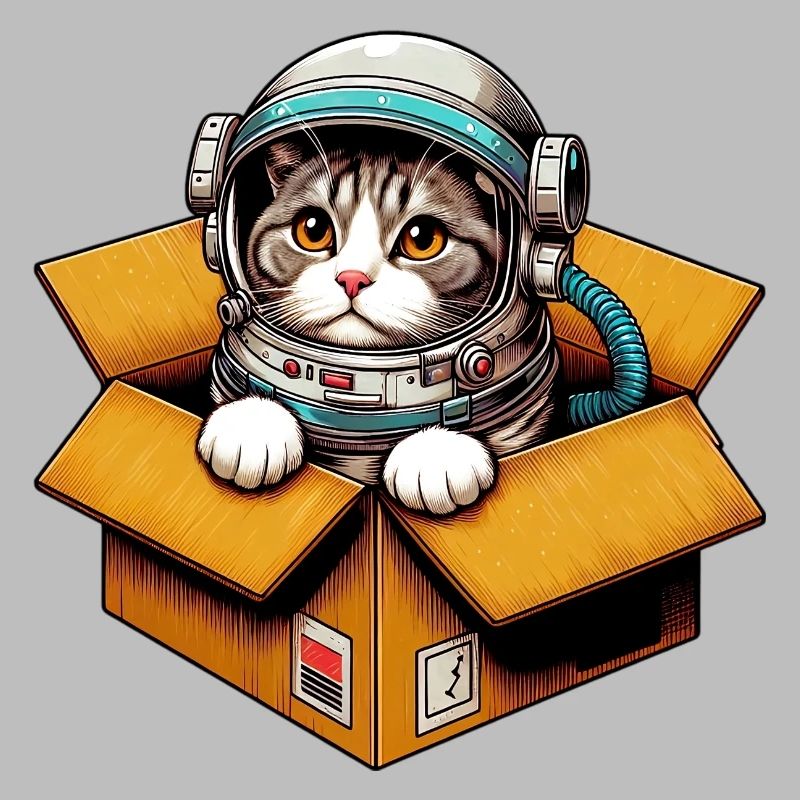 Chat astronaute