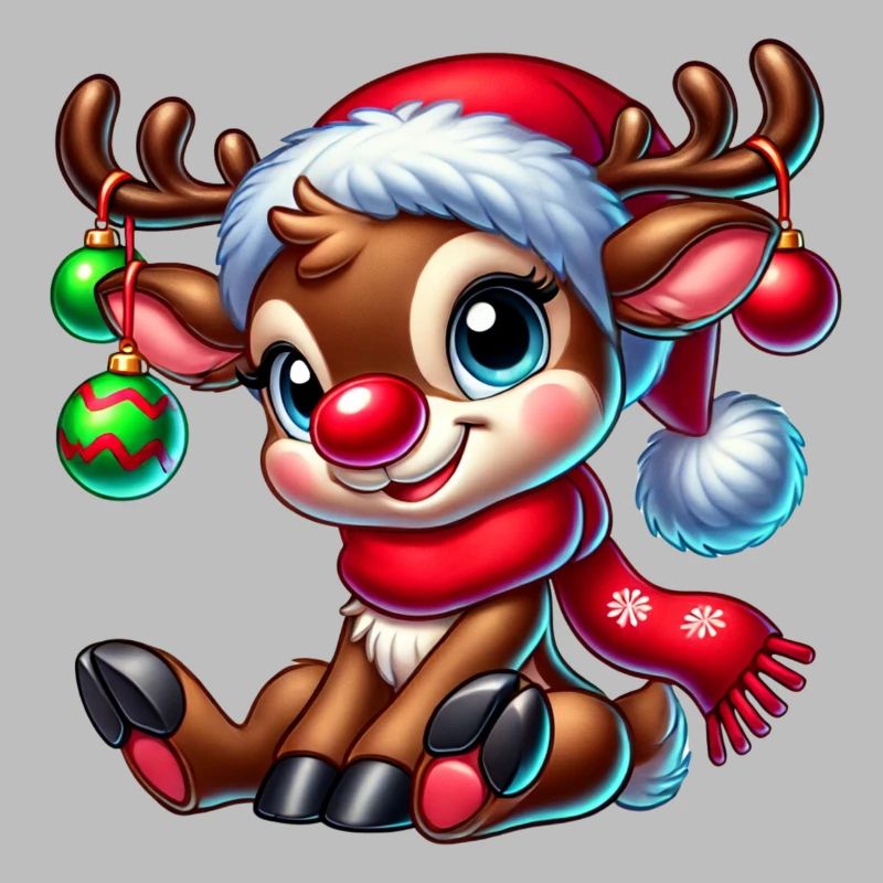 Renne de Noël