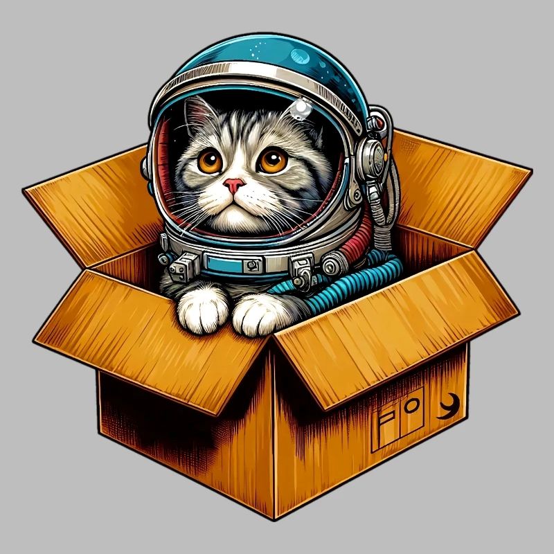 Chat astronaute