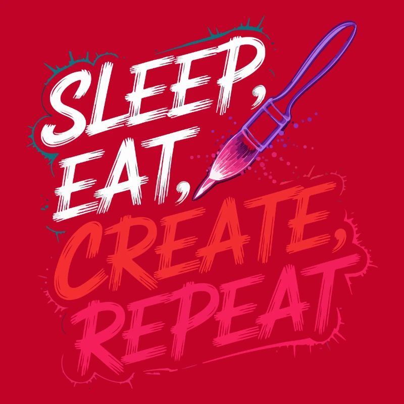 Dormir Manger Créer Répéter