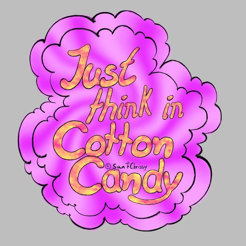 Cotton Candy Thinking Extra Shine