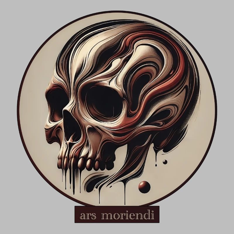 Crâne d’Ars moriendi