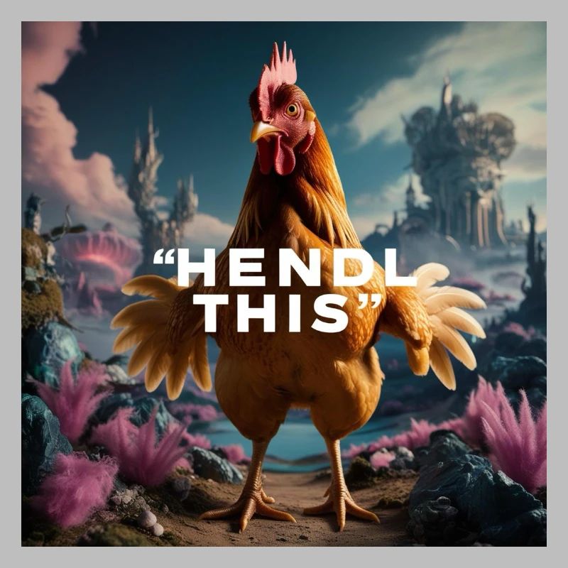 Cool chicken "Hendl this"