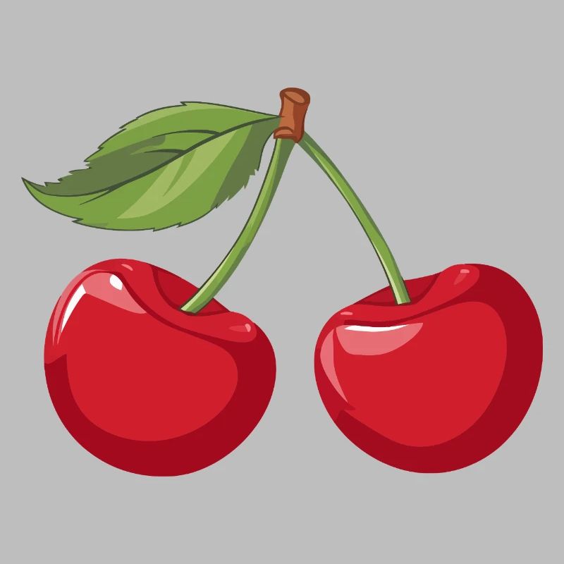 Vibrant Cherry Illustration