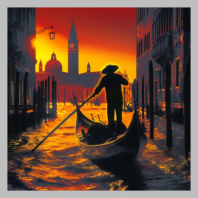Venise Gondolier