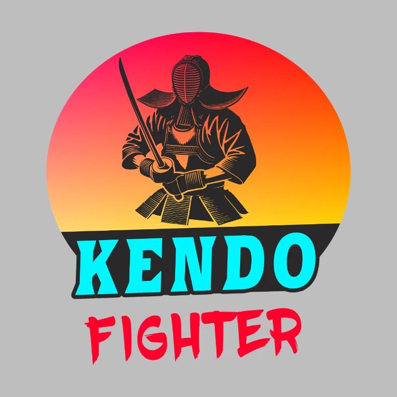 Combattant de Kendo – Style Samouraï